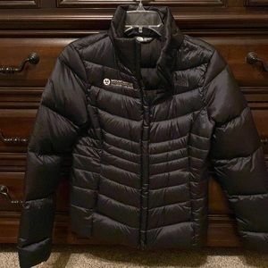 The North Face puffy jacket, women medium.  Good condition.